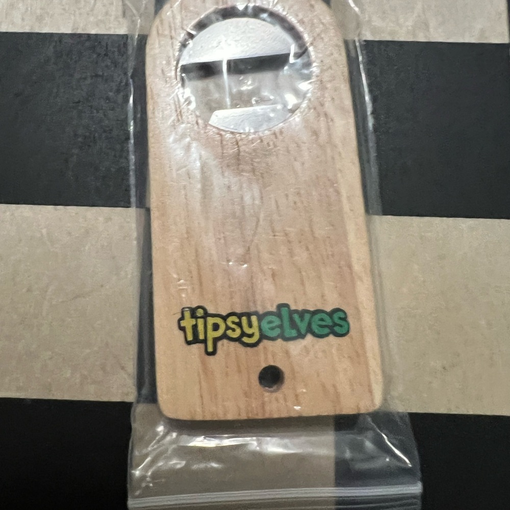 Tipsy Elves Wooden Bottle Opener